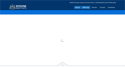 Desktop Screenshot of krishnainstitute.org